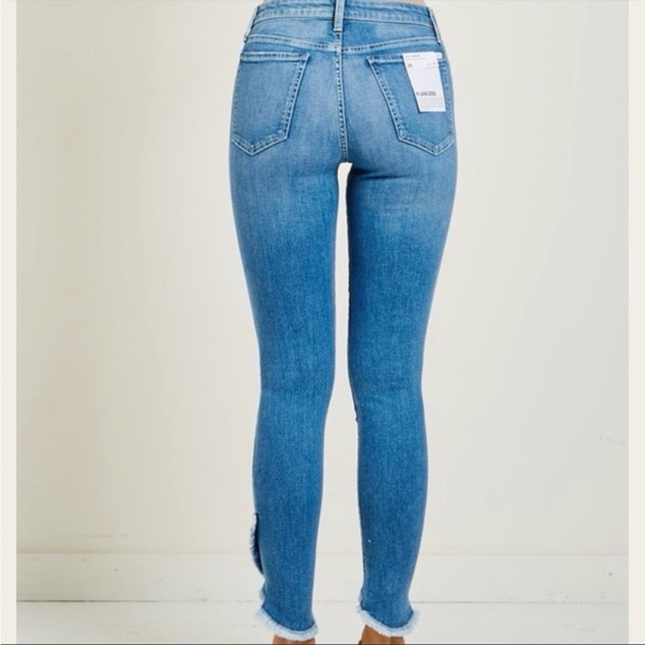 JOE'S JOES CHARLIE FLAWLESS "TULIP ANKLE" JULIANE "STRETCH" SKINNY JEANS - Picture 2 of 15